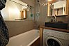 Bathroom with washing machine