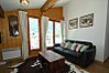 Living area with comfy sofa