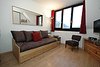 Sofa bed with two single beds