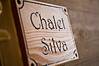 Chalet Silva sign