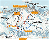 Interactive piste map