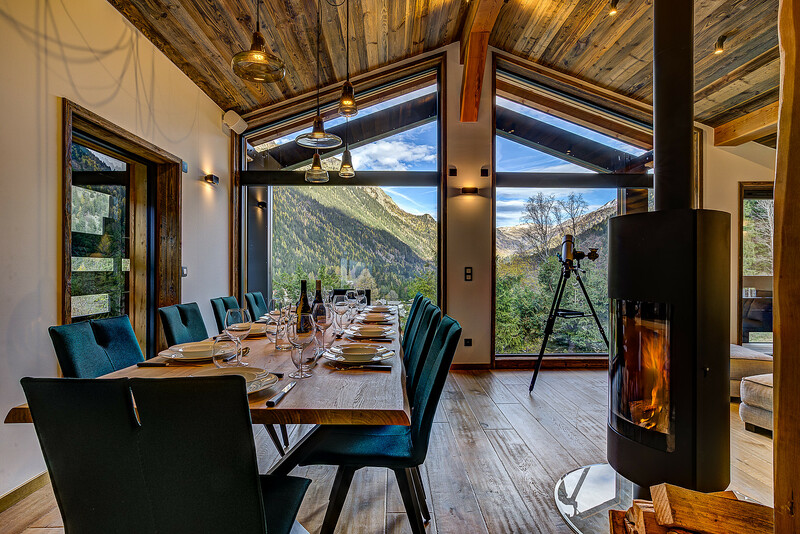 Chalet Green Forest, situated in a hamlet close to Chamonix|Chalet Green Forest, situé dans un hameau près de Chamonix
