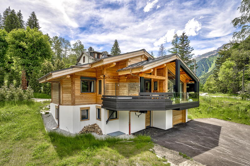 Chalet Silver Forest in Lavancher, a hamlet close to Chamonix  |Chalet Silver Forest, situé à Lavancher, un hameau proche de Chamonix