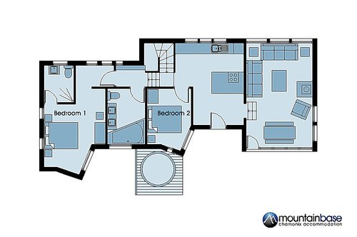 Alpins Floorplan (ground floor)