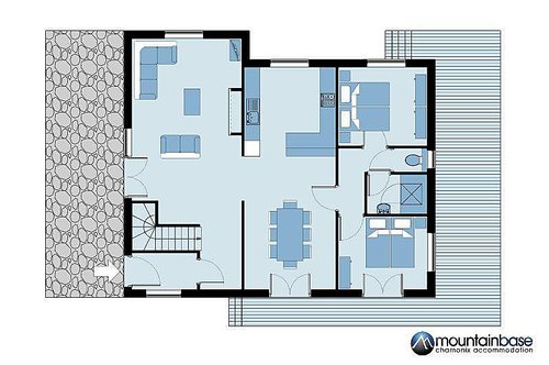 Floorplan (upper level) Floorplan (upper level)
