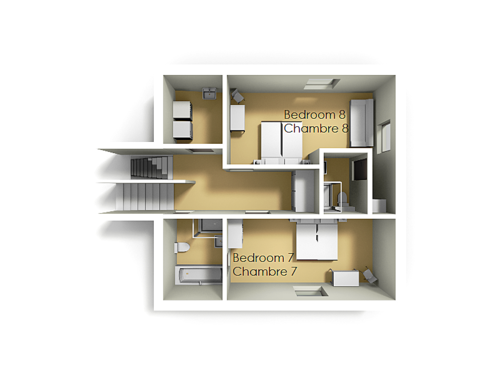 Rez-de-chaussée inférieur