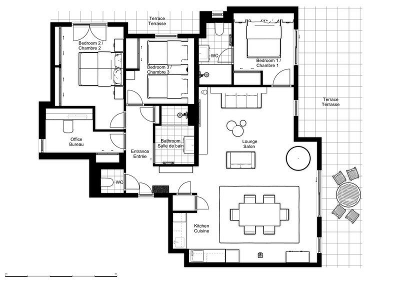 Le Green floor plan 