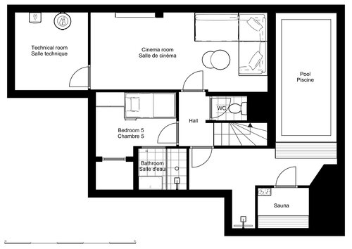 Rez-de-chaussée inférieur